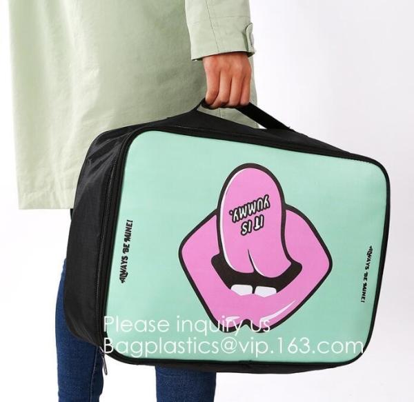 Buy cheap PU Cosmetic Bag Custom Canvas Luxury Makeup Cosmetic Bag Polyester Makeup Bag,Metal Zipper Blank Canvas Cotton Makeup Co from wholesalers