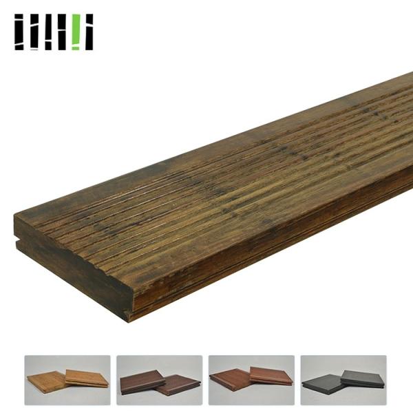 Buy cheap Timber Fiber Natural Bamboo Flooring , Carbonised Bamboo Flooring For Swim Pool from wholesalers