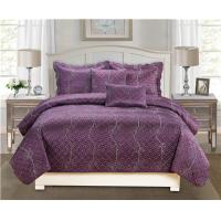 Buy cheap Embroidery Quilts with Sequins Egyptian Cotton Touch Brushed Microfiber Fabric product