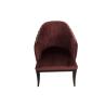 Buy cheap Modern wholesale beech wood red fabric upholstery dining chairs with neilheads, desk chair,side chair for dining rooms from wholesalers
