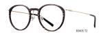 Parim Plastic Big Round Glasses Frames With Metal Temple
