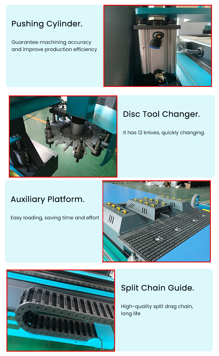 0.03 mm Positioning Accuracy Cnc Router Engraving Cutting Machine For Precision Work