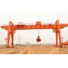 Buy cheap Heavy Duty MZ Double Girder Gantry Crane 10 Ton Electric Hoist Grab Bridge Crane from wholesalers