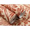 Buy cheap Red Long Fiber Nonwoven Living Room Wallpaper , Modern Wallpaper For Bedrooms from wholesalers