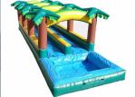 Giant Slip N Slide Water Slidewater / Bouncy Slip And Slide Funny Dual Lane