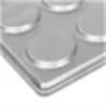 Buy cheap RK Bakeware China 3 Inch Glazed Aluminumized Steel Hamburger Bun Pan Baking Tray from wholesalers