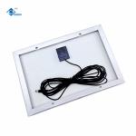 10W Portable Solar Panel Charger ZW-10W-9V Poly Crystalline Glass Laminated
