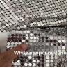 Buy cheap Aluminum Alloy Shimmer Metallic Sequin Chain Link Fabric For Curtain Metal Mesh Fabric from wholesalers