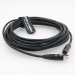 Neutrik XLR Arri Power Cable Mini 4 Pin Female To XLR 4 Pin Male Extension Lead