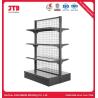 Buy cheap Single Side Grocery Store Wall Shelf Shop Retail Display Supermarket Gondola Shelving from wholesalers