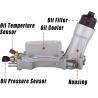 Buy cheap 68105583AF Aluminum Engine Oil Cooler Oil Filter Housing Kit With Gaskets 2011-2016 Jeep Wrangler from wholesalers