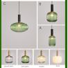 Buy cheap Modern Pendant Lights Gray Glass Led Nordic Restaurant Hanging Lighting(WH-GP-42) from wholesalers
