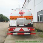 FAW Gasoline Tanker Truck For Vehicle Refueling With PTO Fuel Pump And Dispenser