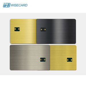 Buy cheap WCT Secure Metal RFID NFC Chip Business Cards 144 Bytes from wholesalers
