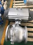 90 degree rotation angle gray colour aluminum alloy body pneumatic actuator
