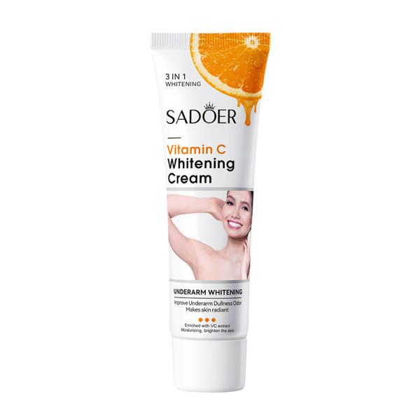 Buy cheap 50g Bodycare Cosmetics Brighten Moisturizing Whitening 3 IN 1 Vitamin C Underarm Lightening Cream from wholesalers