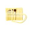 Buy cheap Cute Yellow Christmas Makeup Brush Gift Set With Nature Soft Sable Hairs from wholesalers