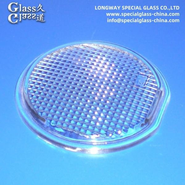 Buy cheap Transparent Pressed Glass Cover Lens For Led Light Lamp Lens Anti Scratch from wholesalers