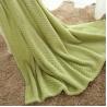 Buy cheap Solid Jacquard Dot Soft Flannel Blankets For Winter Bedsheet / Sofa Throws from wholesalers