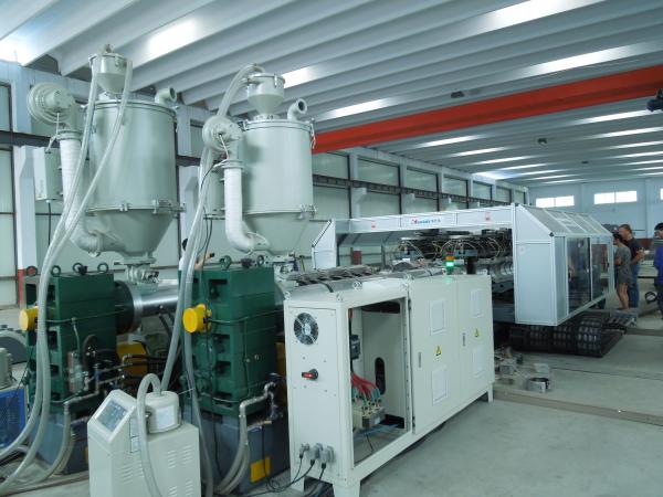 Buy cheap Double Wall Metal Reinforced HDPE Winding Pipe Production Line from wholesalers