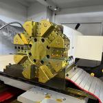 Horizontal Cnc Lathe Machine CK6136 750mm 1000mm CNC Turning