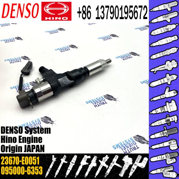 Buy cheap 095000-6353 DENSO Diesel Injector Common Rail Fuel Injector HINO J05E from wholesalers