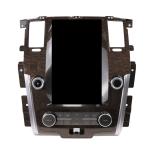 PX6 Android 9.0 Patrol Nissan Sat Nav Tesla Style Head Unit Touch Screen