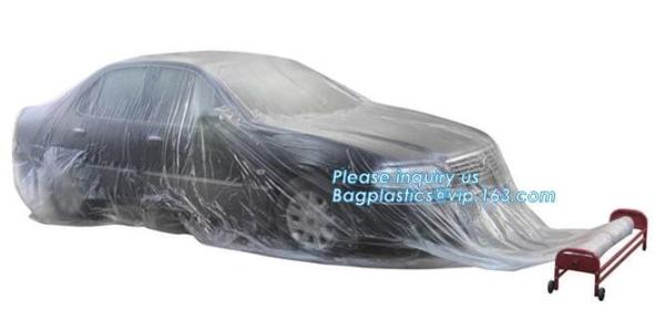 Tire bag 5 in 1 clean kits Disposable seat cover disposable steering wheel cover