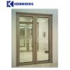 Buy cheap KDSBuilding High Quality Double Tempered Glass Aluminum Toilet Casment Single Swing Door For House from wholesalers
