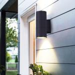 IP65 Aluminum Waterproof outdoor up and down led wall light for garden blue warm
