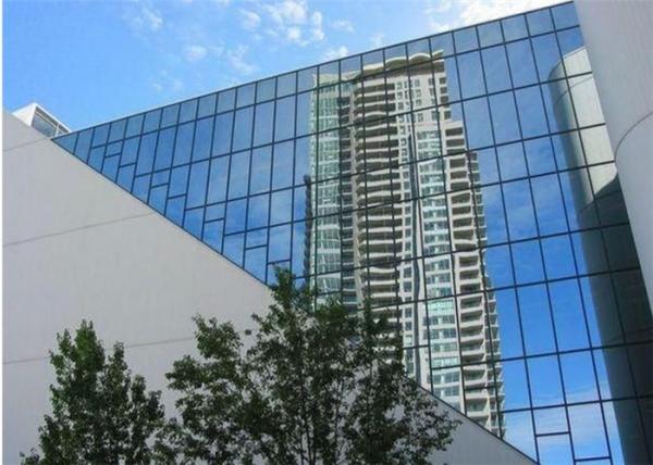 Buy cheap Office Building Reflective Float Glass 2mm - 19mm Thickness Reflective Blue Glass from wholesalers