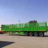 Buy cheap Brand New 3 Axle 60 Ton 12.00R20 Tires 12 Tire Side Wall Trailer Post Fence Cargo Semi Trailer from wholesalers