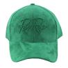Buy cheap factory price custom suede baseball cap with embroidery, 6 panel suede cap for wholesale from wholesalers