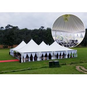 Wholesale Mini Pagoda Commercial Party Tent could be Combined to be a Large tent with Rain Gutter from china suppliers