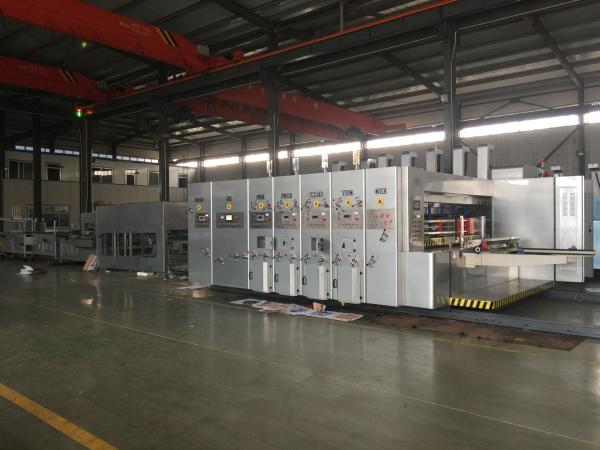 Buy cheap Automatic Lead Edge Feeder Slotter Folder Gluer 1400*2200mm Max Printing Size from wholesalers