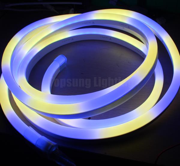Buy cheap 24v waterproof IP65 led neon 14*26mm digital neon rope lights from wholesalers