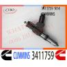 Buy cheap ISO Approved Genuine Excavator 3411759 CUMMINS Fuel Injector from wholesalers