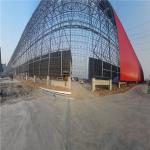 Commercial Portal Steel Frame Buildings , Prefabricated Steel Trusses Customized