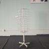 Buy cheap Newspaper / Magazine Shelf Display Rack Wire Metal With Wheels from wholesalers