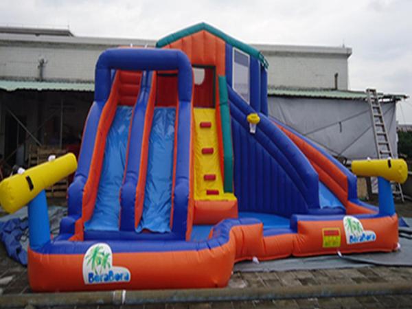 Buy cheap CE Certificate Inflatable Water Park With Slide PVC Tarpaulin For Kids Water Games from wholesalers