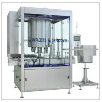 Buy cheap 4.0KW 8000bph Rotary Fully Automatic Bottle Pressing Capping Machine product