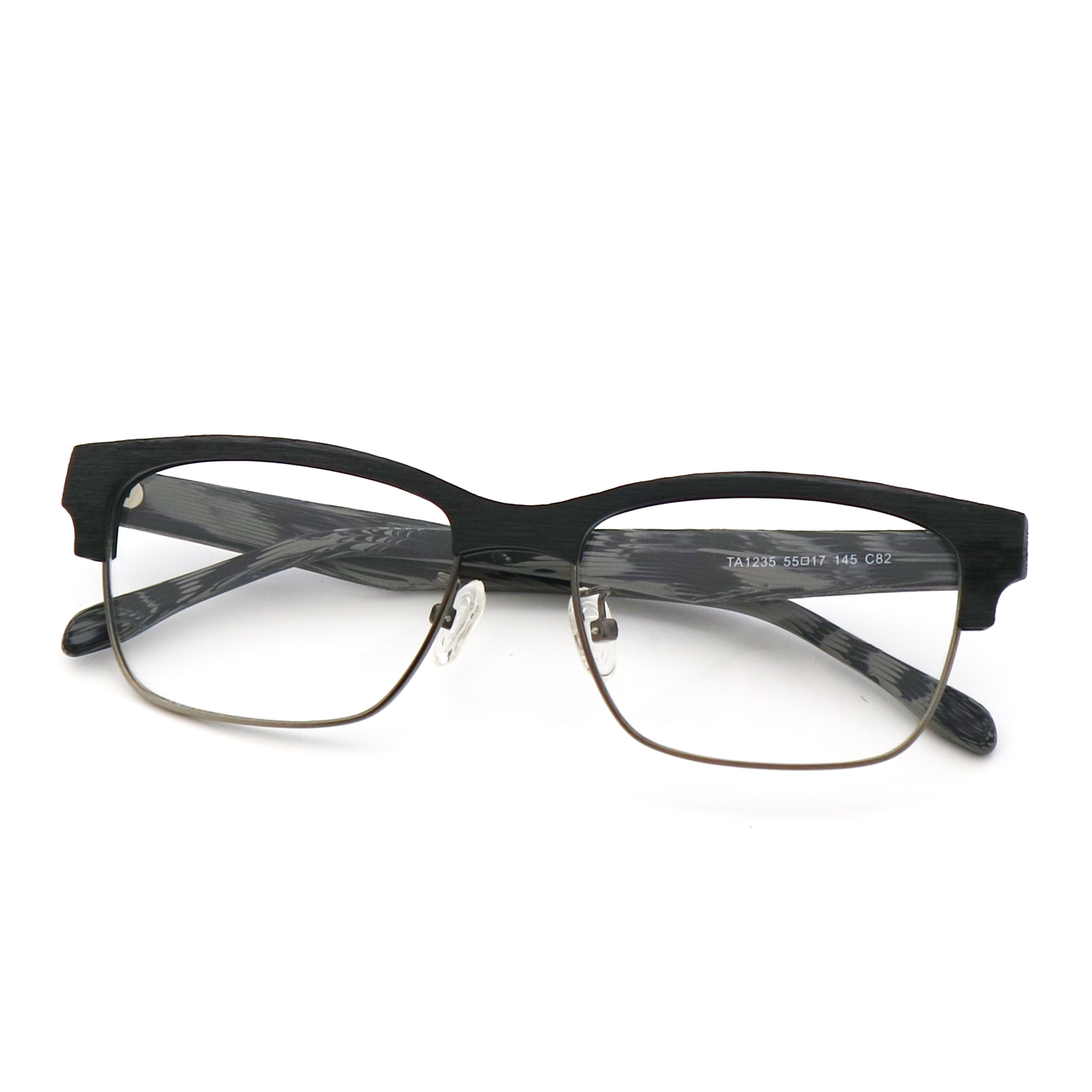 Retro Full-rim Frame Polygons Acetate Glasses Frames MR 1235