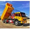 Buy cheap 20 - 30 Tons Earthmoving Heavy Duty Tipper Trucks , 3 Axle 10 Wheeler Dump Truck from wholesalers