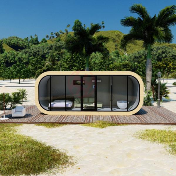 Modern House 20Ft 30Ft 40Ft Mobile Apple Cabin In Prefab House in Modern Design