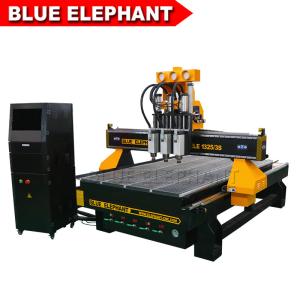 China China Three Spindles CNC Machine Ele1325-3s Low Noise CNC Router Price on sale