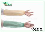PE Waterproof Disposable Use 16 Or 18 Inch PE Arm Sleeves For Food Industry