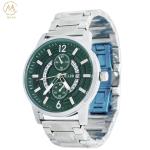 Fashion Stainless Steel Exquisite Calendar Quartz Waterproof Business Watch