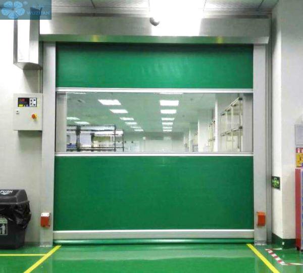 Buy cheap Automatic 0.7m/S 0.8mm Curtain PVC Roller Shutter Doors from wholesalers