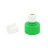 Buy cheap 28/410 Plastic Push Pull Closures Sports Water Bottle Cap Transparent Bottle Cap Cover from wholesalers