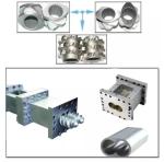 65mm Cone Double Extruder Twin Screw Element For PVC Extruder Machine